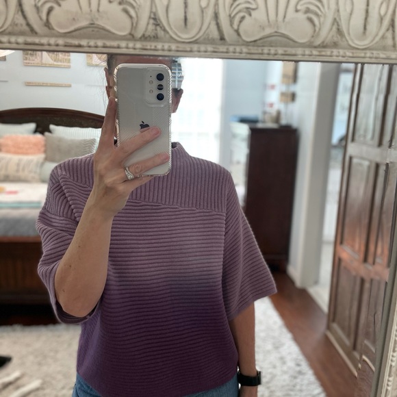 Chico’s Chunky Knit Short Sleeve Sweater 2P - Picture 5 of 9